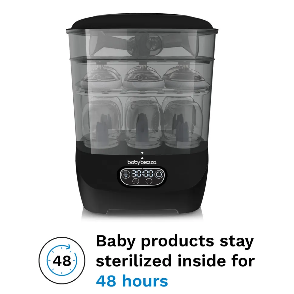 Baby Brezza Sterilizer Dryer Advanced Black