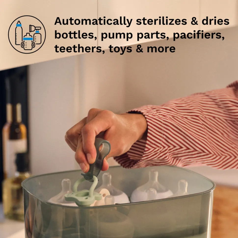 Baby Brezza Sterilizer Dryer Advanced Black