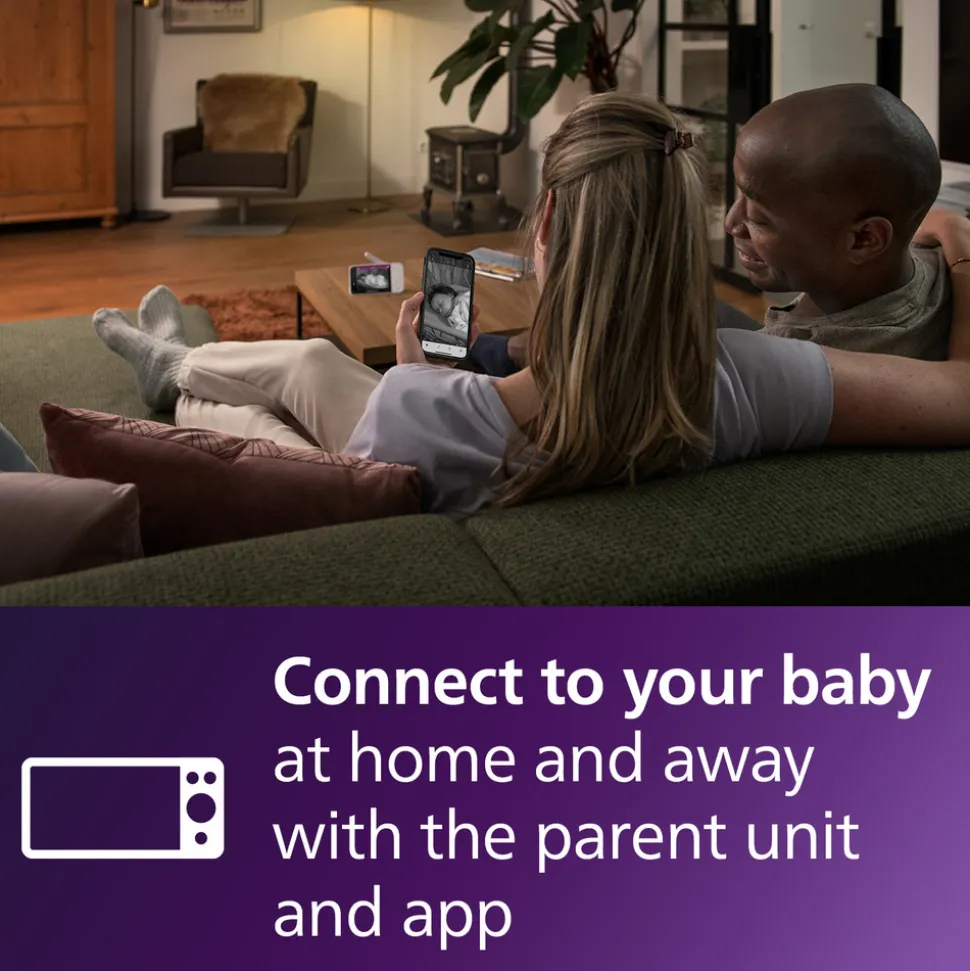 Baby Monitor, Kamera med Full HD