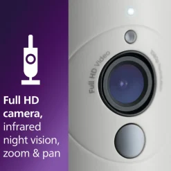 Baby Monitor, Kamera med Full HD
