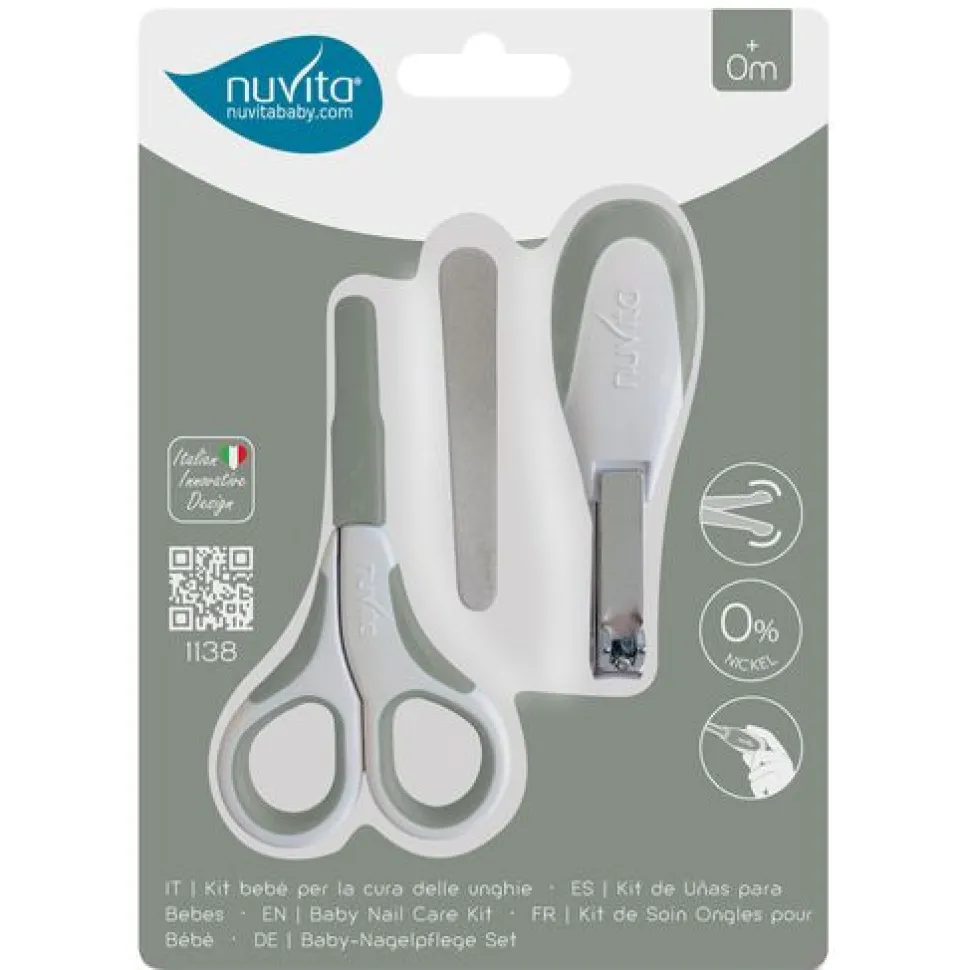 Baby negle sæt SAGE GREEN