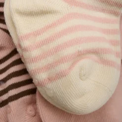 Baby rib strømper - Mahogany Rose