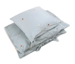 Baby sengetøj - Pearl Blue