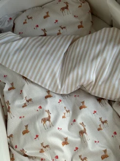 Baby sengetøj, Bambi Beige 70x100 cm