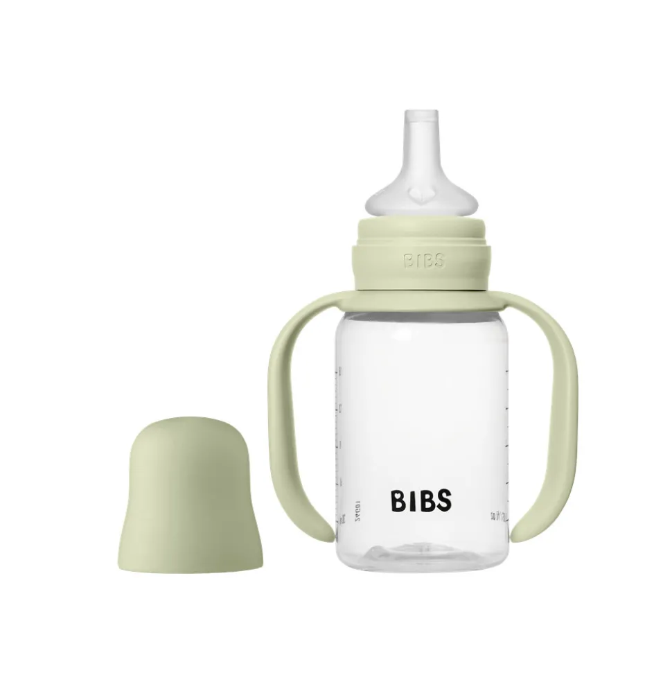 Baby Sippy Flaske Silikone 1pk 150 ml - Sage