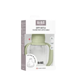Baby Sippy Flaske Silikone 1pk 150 ml - Sage