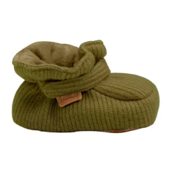 Baby slippers - Cypress melange