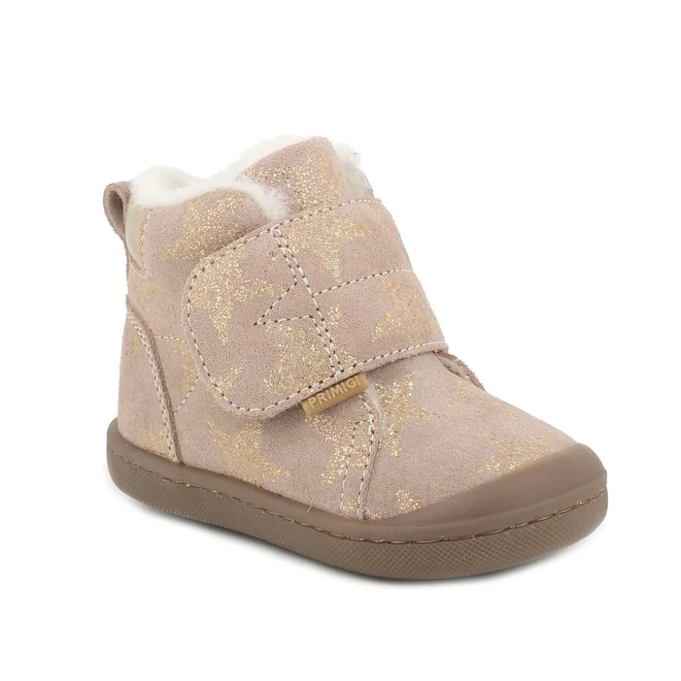 Baby Snail Støvle m. Foer - Beige