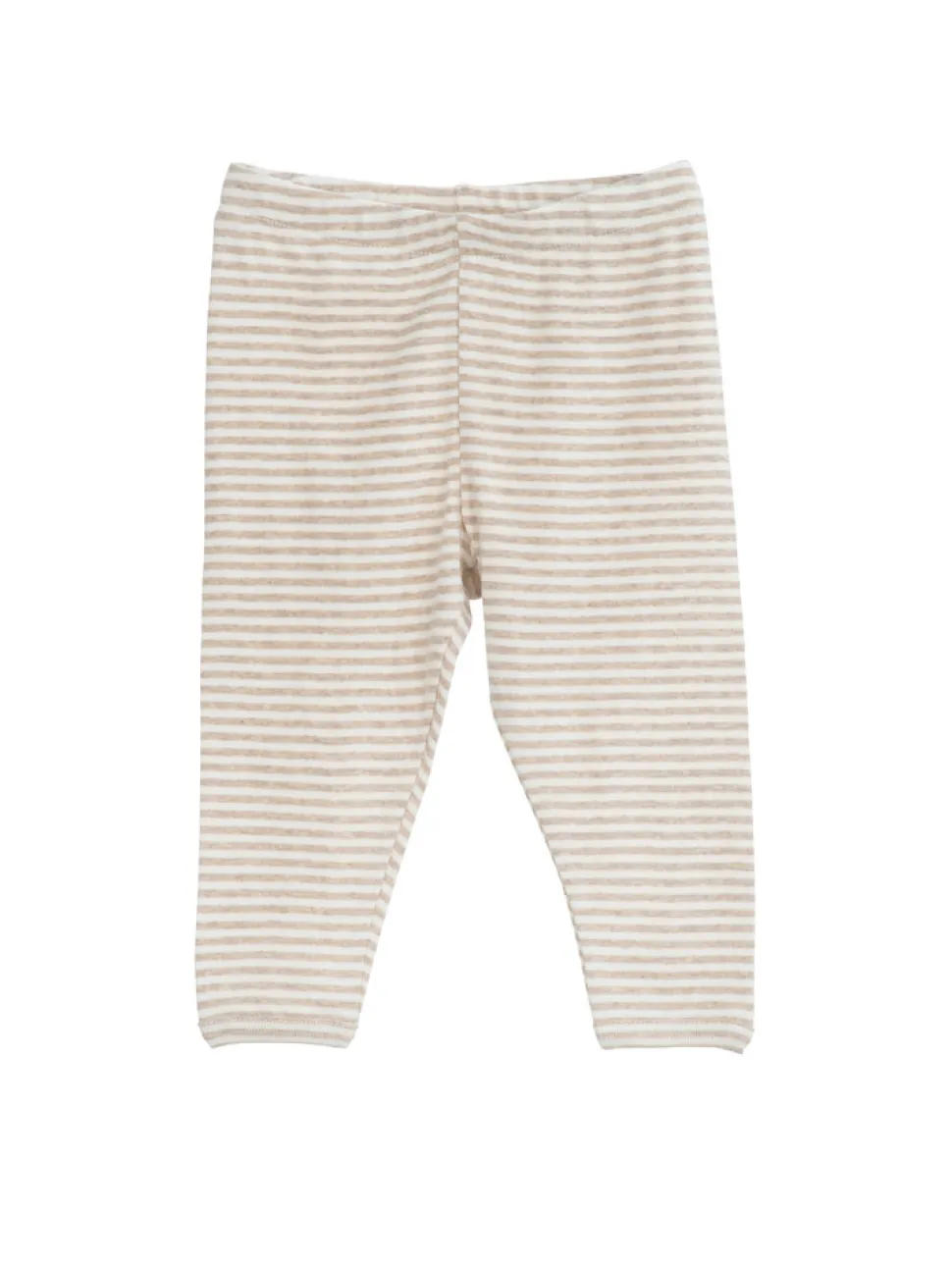 Baby Stribet Leggings - OATSTRIPE