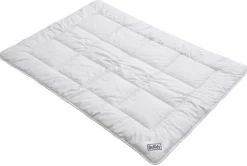 Baby ulddyne med sengetøj - Blue fog