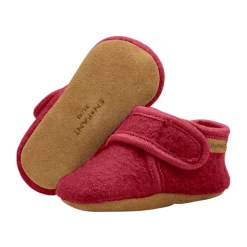 Baby wool slippers - Rio Red