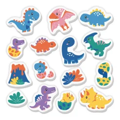 Badefigurer i skum - Dinoer