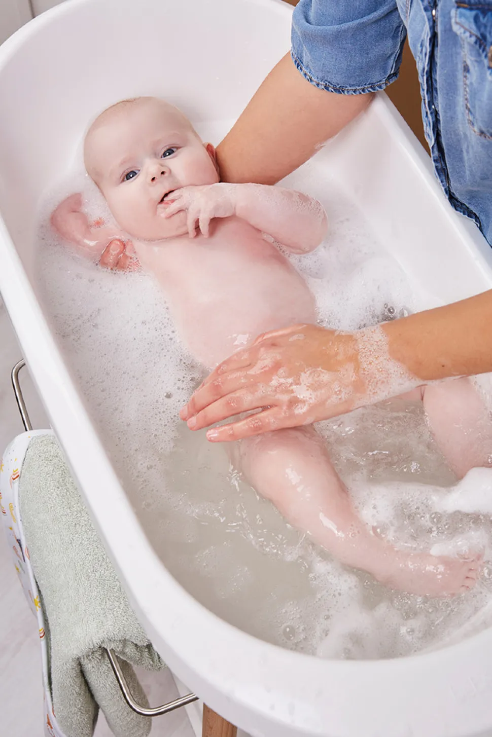 Badekar - breeze green