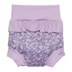 Badeshorts med flæser - Lavender Mist