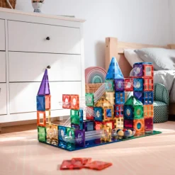 Ball Run - magnetsæt 92 dele - rainbow