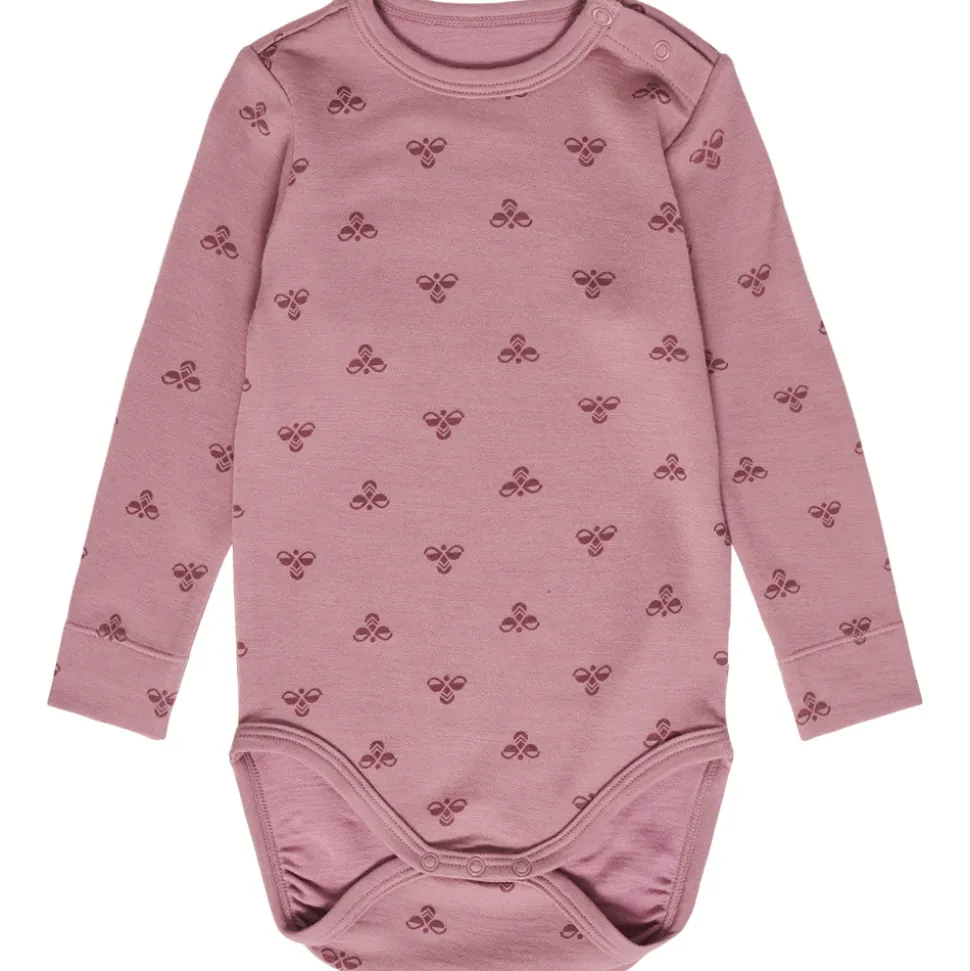 Bambo body langærmet - NOSTALGIA ROSE