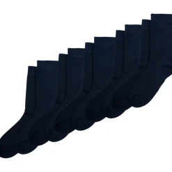 Bamboo strømper 5 pak - NAVY