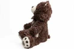 Bamse bjørn med butterfly, 25 cm