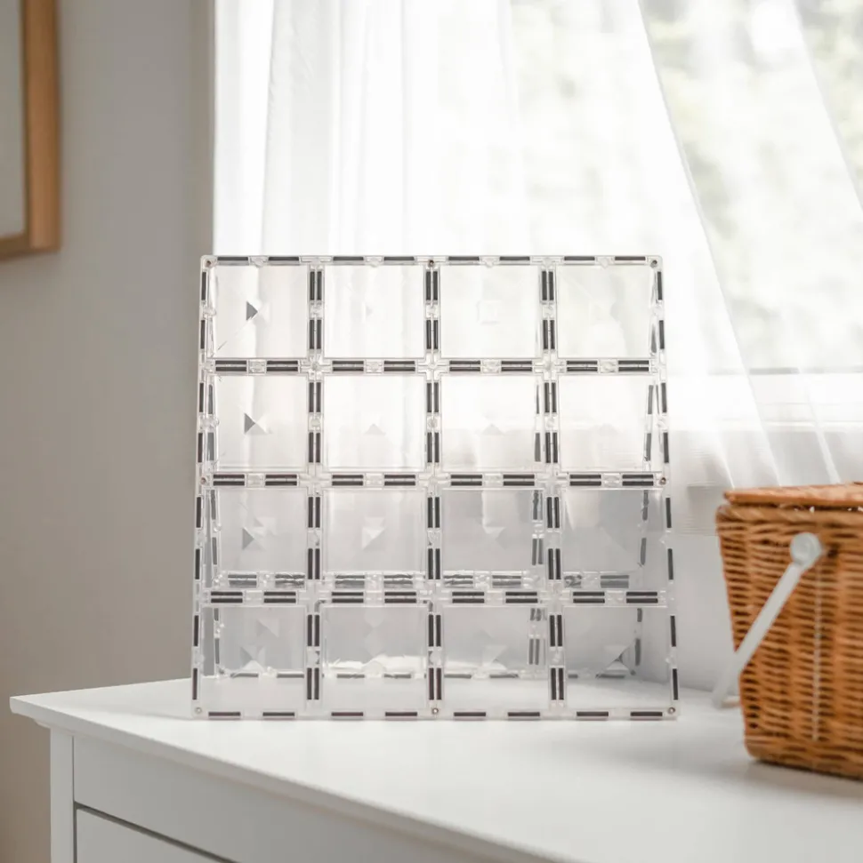 Base Plate - magnetplader 2 stk. - clear