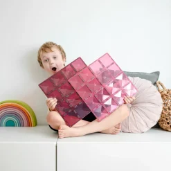 Base Plate-magnetplader 2 stk.-pastel pink & berry