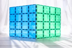 Base Plate-magnetplader 2 stk.rainbow blue & green