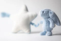 Bashful kanin, lyseblå spilledåse