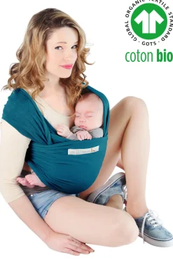 Basic økologisk strækvikle blå