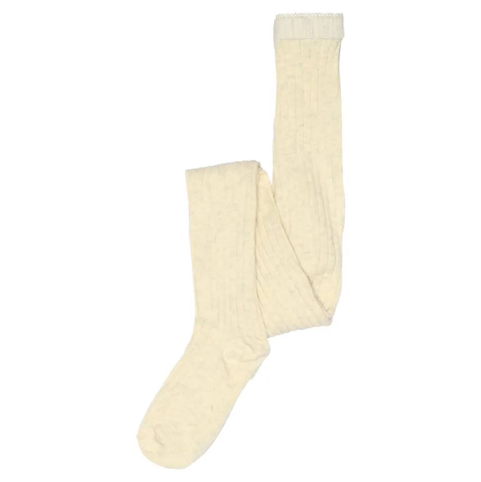 Basic rib strømpebuks - 499