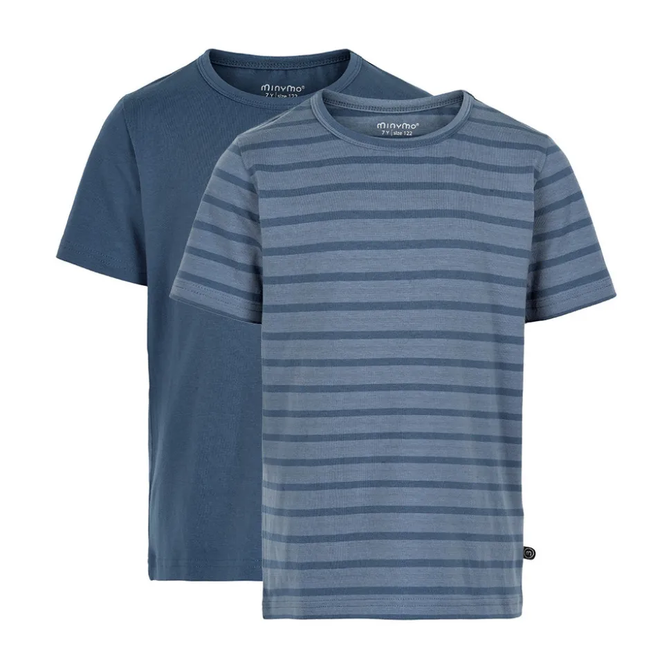 Basis T-shirt (2-pak) - 713