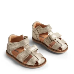 Baya lukket glimmer sandal - grey