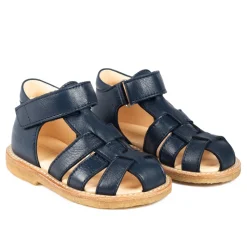 Begynder sandal med velcrolukning - Navy