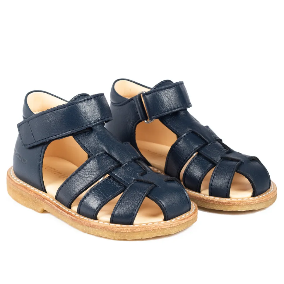 Begynder sandal med velcrolukning - Navy