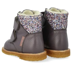 Begynder TEX-støvle med glitter og velcro - 4314