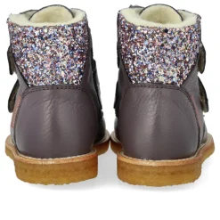 Begynder TEX-støvle med glitter og velcro - 4314