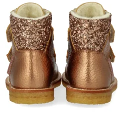 Begynder TEX-støvle med glitter og velcro - 4264