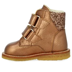 Begynder TEX-støvle med glitter og velcro - 4264