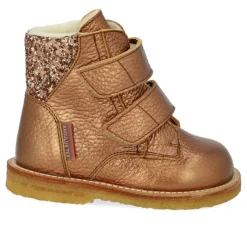 Begynder TEX-støvle med glitter og velcro - 4264