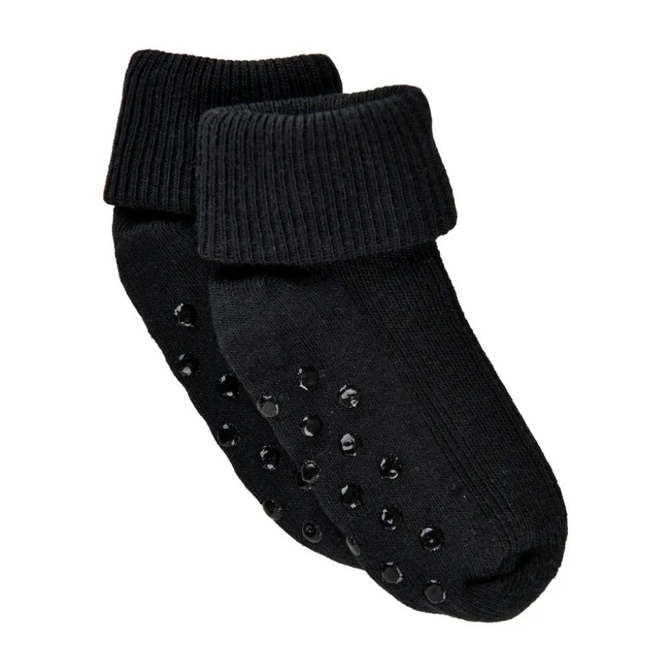 BeKids Baby Rib Strømpe m. ABS - 106