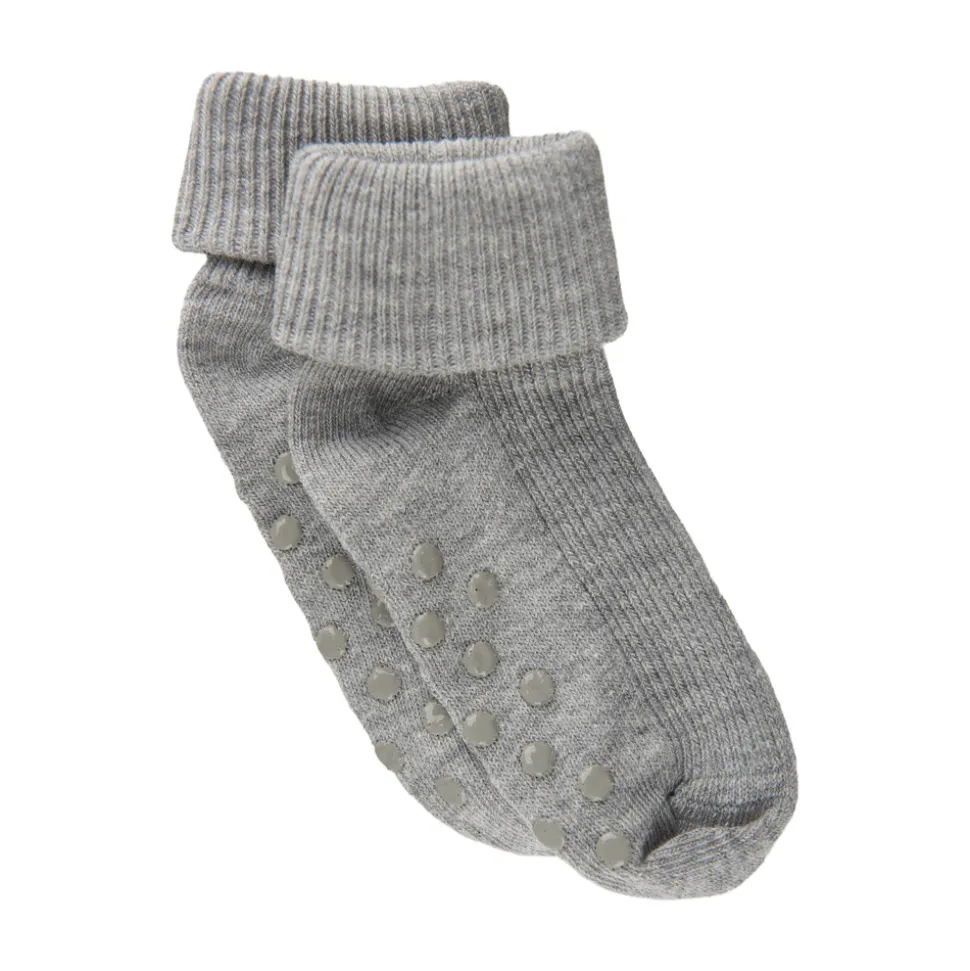 BeKids Baby Rib Strømpe m. ABS - 130