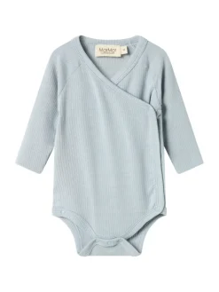 Belito Langærmet Body - Blue stone