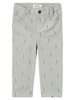 Bella baggy cord bukser - MIRAGEGRAY