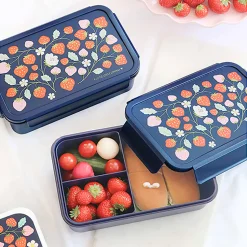 Bento lunch box: Strawberries