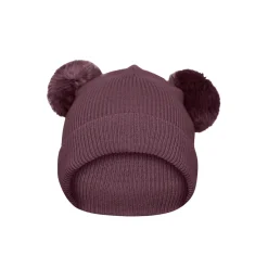 Bergen hat - pompons - Grape Shake