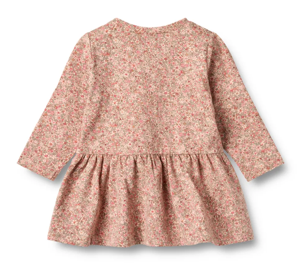 Bessie Jersey Kjole - Rose dust flower meadow