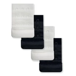 Bh forlængere 4 stk sort/hvid