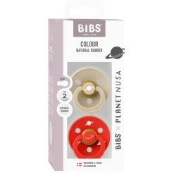 BIBS X Planet Nusa Sut 2pk Str2 Vanilla Mix