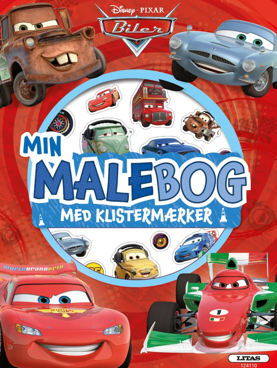 Biler: Malebog med klistermærker