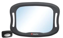 Bilspejl med LED lys