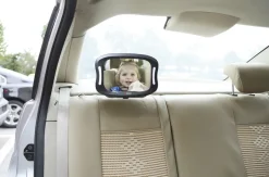 Bilspejl med LED lys