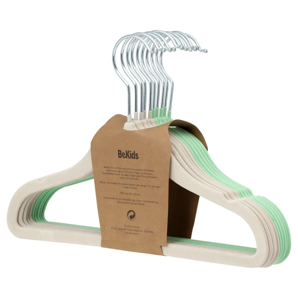 Bøjler - grøn/beige